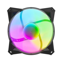 Ventilador Caja Gaming Darkflash CL6M Negro/ 120mm / Aurora Spectrum RGB