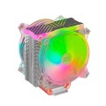 ÷ Ventilador con disipador para cpu mars gaming mcpu66 iluminacion triple argb 6 heatpipes disipador d