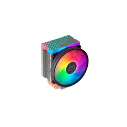 ÷ Ventilador con disipador para cpu mars gaming mcpu44 black iluminacion dual argb 4 heatpipes disipad