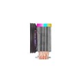 ÷ Ventilador con disipador para cpu mars gaming mcpu44 black iluminacion dual argb 4 heatpipes disipad